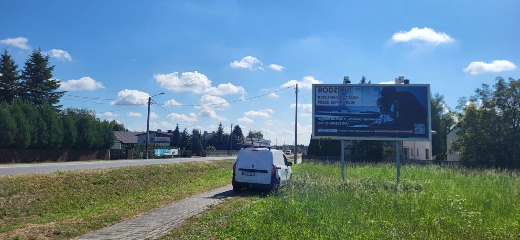 Przygodzice 1004 ul. Wrocławska w kierunku Katowic i Wrocławia